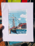 Pride of Baltimore 2 docked at Fells Point